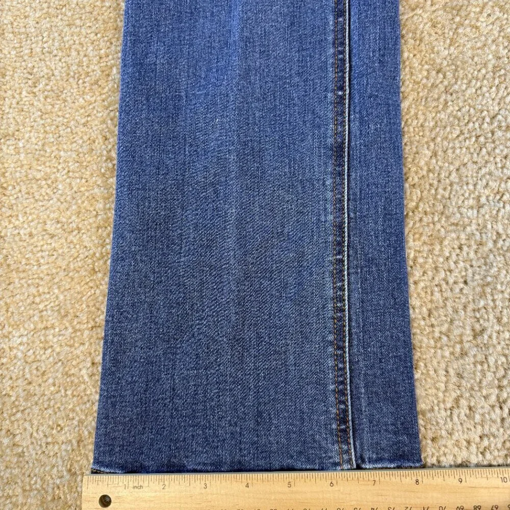 OAT New York Jeans Womens Size 10/30 High Rise Slim Bootcut Stretch Denim F445